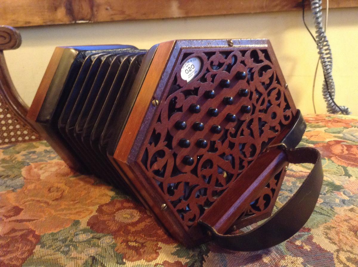 R.morse Concertina 30Key G/c Ceili For Sale - Buy & Sell - Concertina ...